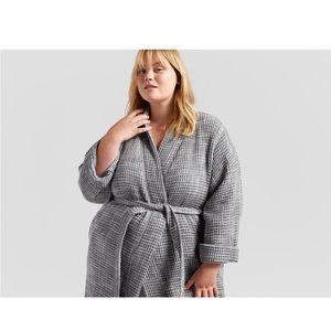 Parachute Grey Waffle Robe